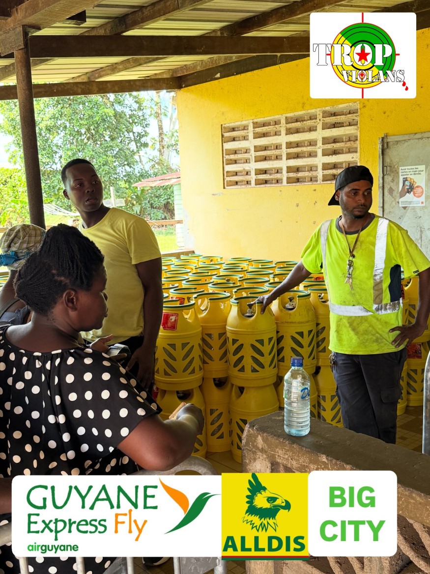 TROP VIOLANS Facilite l’Accès au Gaz à Maripasoula : Une Action Solidaire d’Envergure