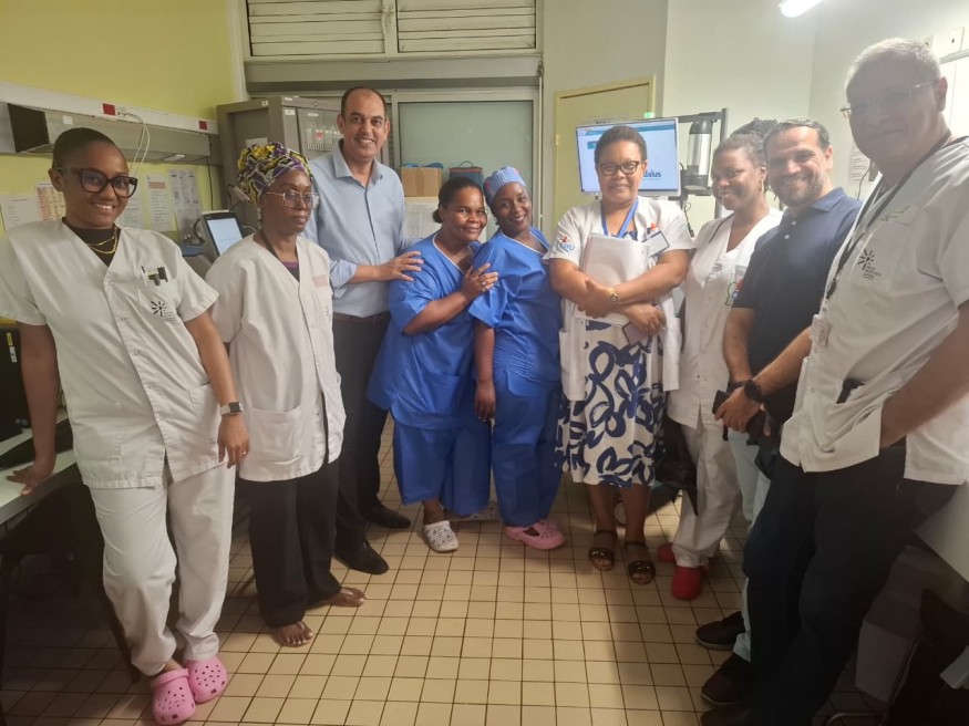 Incident au CHU de Cayenne : soutien aux équipes du service de cardiologie