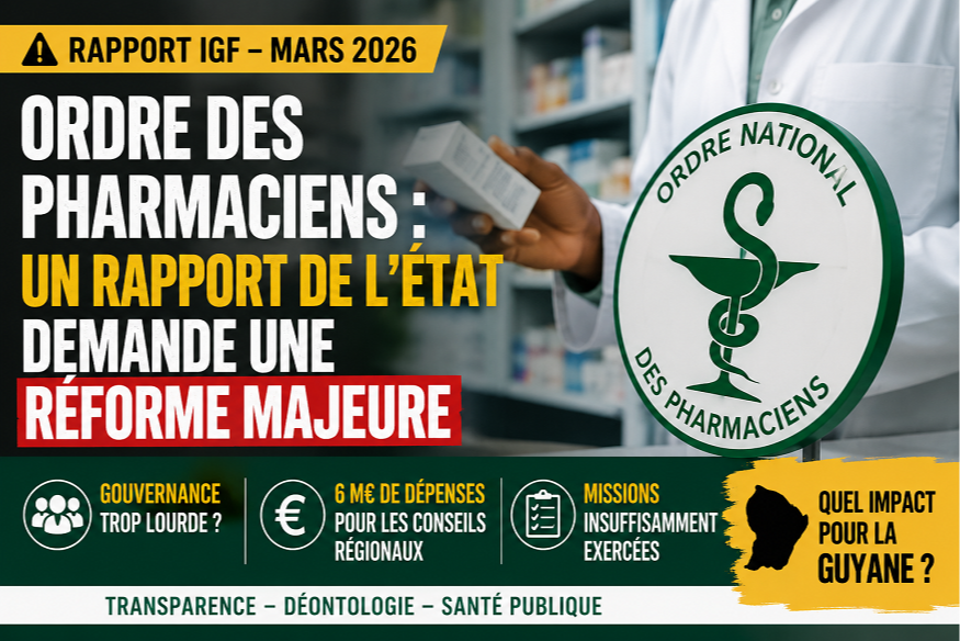 Pharmaciens : un rapport de l’État pointe des failles de gouvernance et appelle à une profonde réforme de l’Ordre national