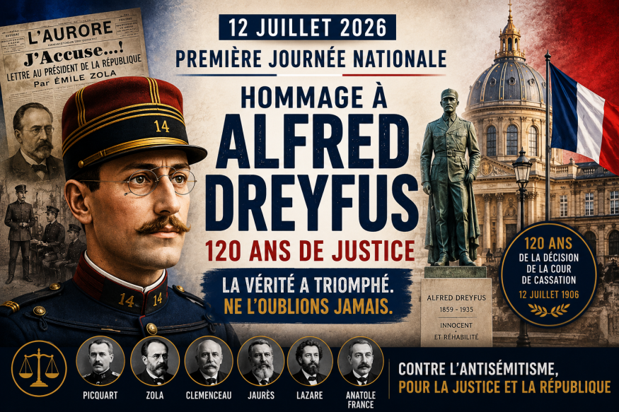 Journée nationale de commémoration de la reconnaissance de l'innocence d'Alfred Dreyfus