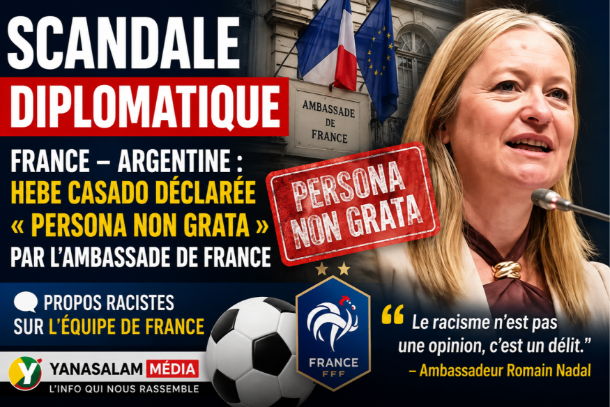 France–Argentine : l'ambassade de France déclare la vice-gouverneure de Mendoza « persona non grata » après des propos jugés racistes