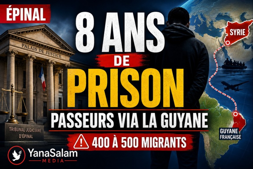 GUYANE : 8 ANS DE PRISON pour le chef d’un réseau ayant fait passer jusqu’à 500 Syriens