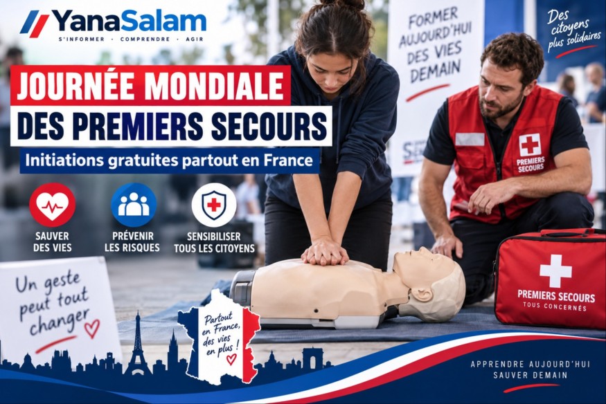 Journée mondiale des premiers secours : apprendre les gestes qui sauvent