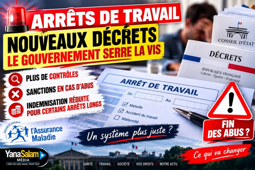 Arrêts maladie : le gouvernement serre encore la vis, deux nouveaux décrets attendus