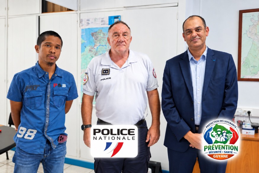 LE DIRECTEUR TERRITORIAL DE LA POLICE NATIONALE CHRISTIAN NUSSBAUM REÇOIT LE DR LEONCO ET L’AP2S APRÈS L’INCIDENT