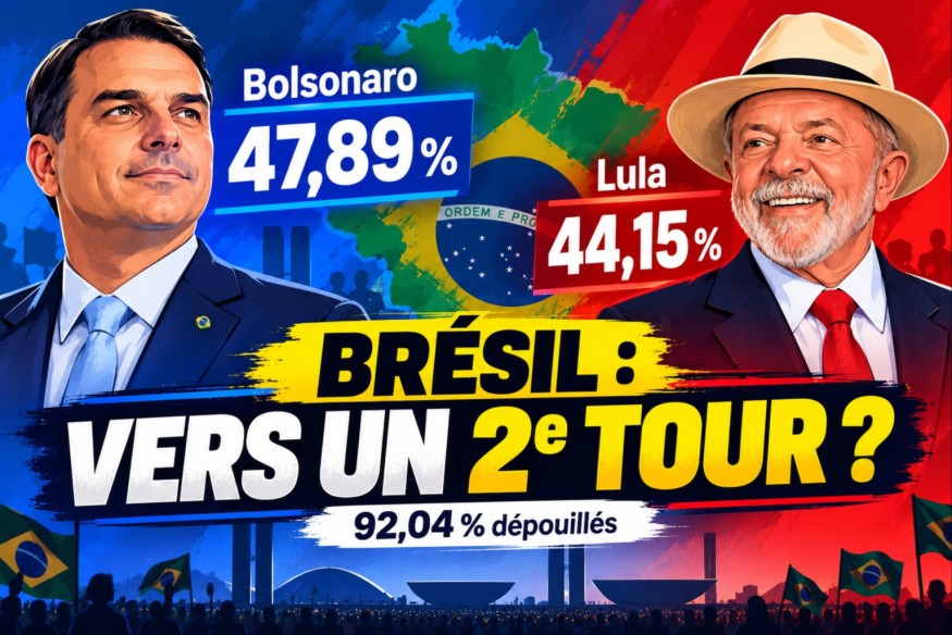 PRÉSIDENTIELLE AU BRÉSIL : LE SECOND TOUR SE CONFIRME