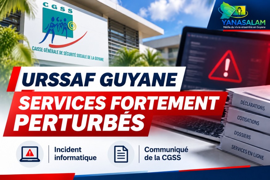LES SERVICES DE L’URSSAF FORTEMENT PERTURBÉS PAR UN INCIDENT INFORMATIQUE