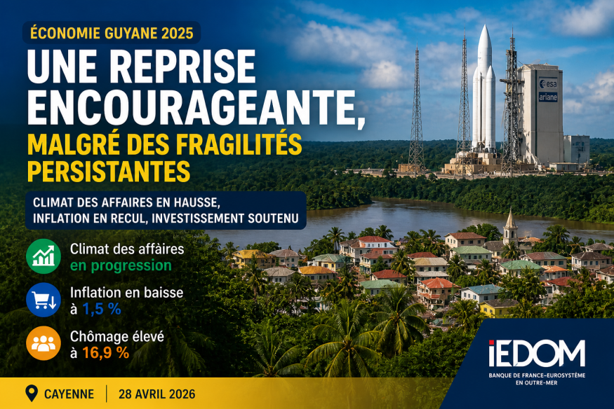 Guyane : une reprise économique en 2025, entre regain de confiance et fragilités persistantes