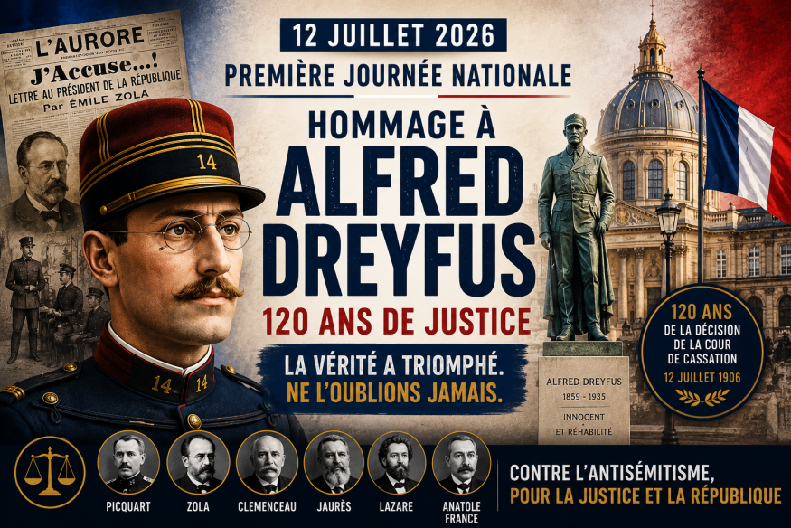 Journée nationale de commémoration de la reconnaissance de l'innocence d'Alfred Dreyfus