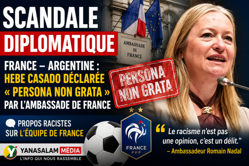 France–Argentine : l'ambassade de France déclare la vice-gouverneure de Mendoza « persona non grata » après des propos jugés racistes
