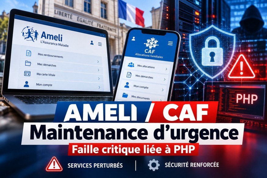 Ameli, CAF, impôts : pourquoi plusieurs services publics sont-ils paralysés par une alerte informatique majeure ?
